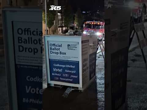Washington tightening election security measures after ballot box fires in Vancouver, Portland