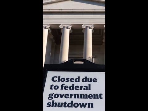 Judge temporarily blocks the Trump administration from firing workers during the government shutdown