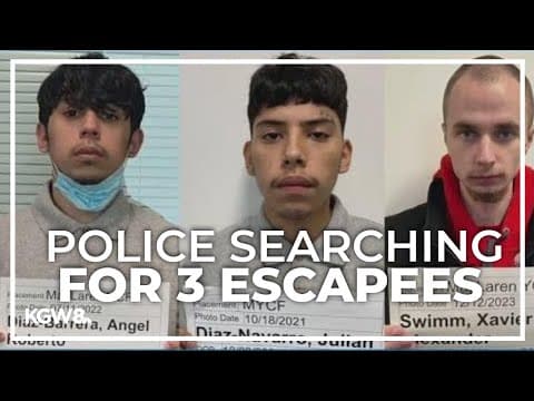 Oregon State Police searching for 3 teens who escaped from Woodburn correction facility