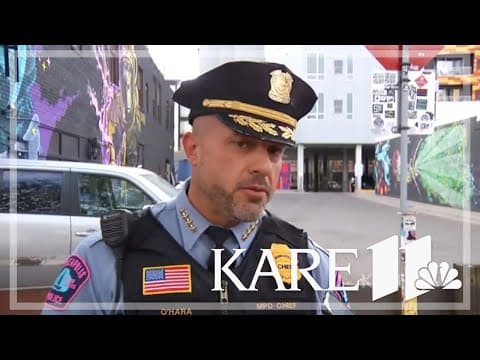 WATCH: MPD Chief talks about shots fired incident in Uptown