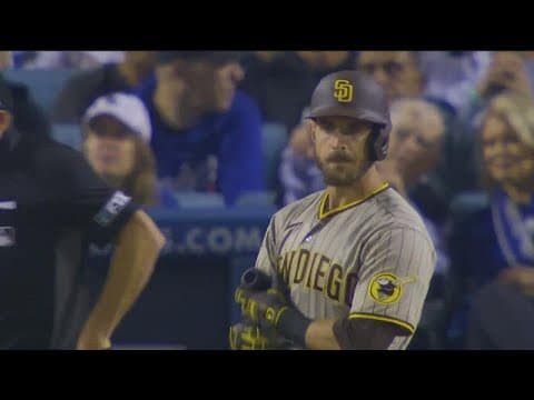 San Diego Padres comeback falls short against rival Dodgers, lose in Game 1 of NLDS in LA