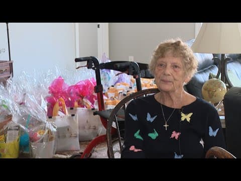 'A lot of these kids don’t have much': Retired teacher makes Easter baskets for Linden community