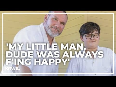 Father of 12-year-old killed in murder-suicide in Oregon speaks out
