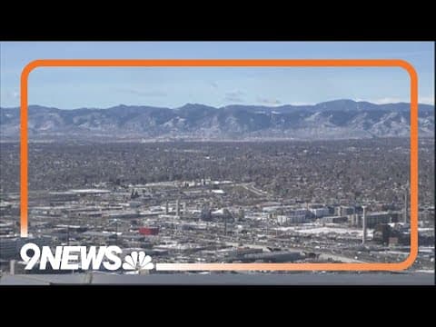 Denver weather: Temps in the 40s before cold front moves in