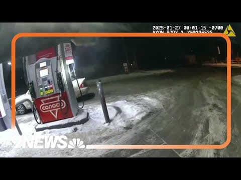 Body Camera: Officer, suspect shoot at each other near Colorado gas station