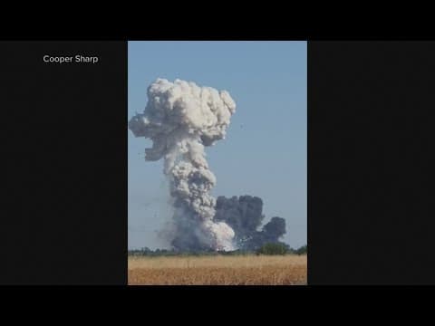 7 missing after explosion and fire at California fireworks warehouse