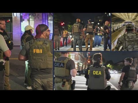 Federal surge in DC coming to an end