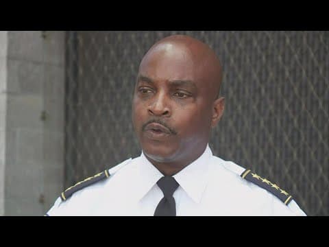 New Orleans Police Chief Shaun Ferguson speaks on the shooting of 1st City Court Deputy Constable