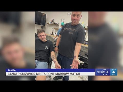 They were a perfect match — and that saved the life of a Riverview veteran