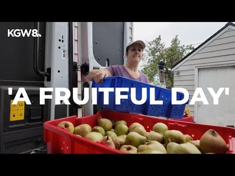 Nonprofit seeks to map fruit trees around Portland area, harvest fruit before they go bad