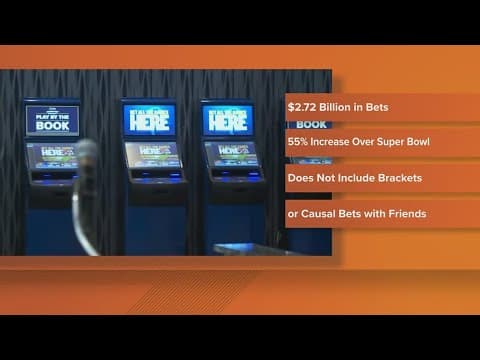 Betting on March Madness? You're not alone.