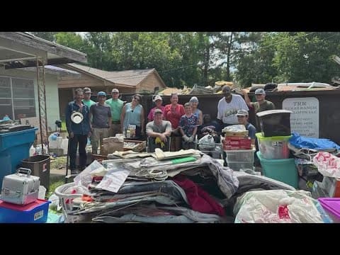 Texas community steps up to rebuild family's home destroyed in storms