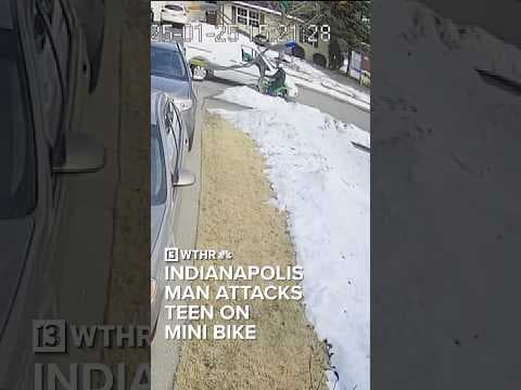 Indianapolis man charged with battery after attacking 14-year-old riding mini bike