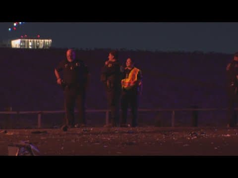 A driver left the scene of an accident after a crash that killed one person