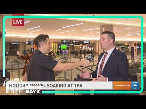 Holiday travel soars at Tampa International Airport