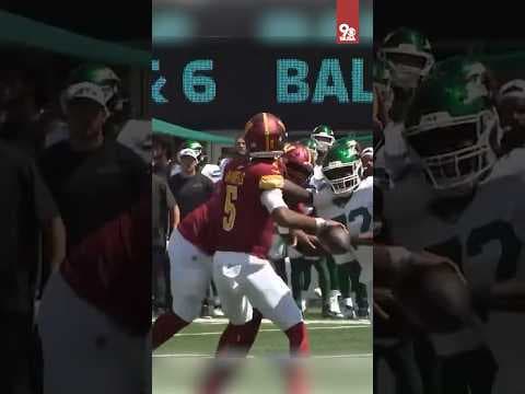 Jayden Daniels shines in first preseason game