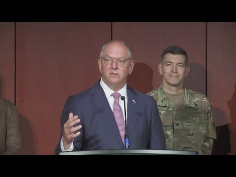 Gov. Edwards says Louisiana days away from requesting state of emergency due to saltwater intrusion