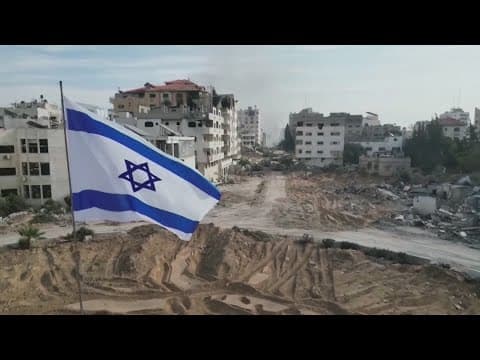 Israel Prime Minister Benjamin Netanyahu voting on ceasefire deal