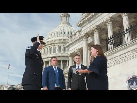 New US Capitol Police Chief sworn in
