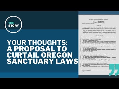 Oregon GOP lawmakers push exceptions to state sanctuary law | Your Thoughts