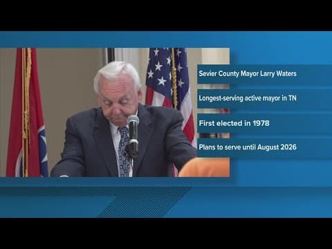 Tennessee's longest-serving active mayor to retire after about 47 years