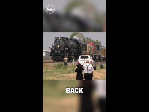 All aboard! 'Big Boy' steam engine's final Colorado stop