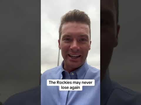 The Rockies finally won a series