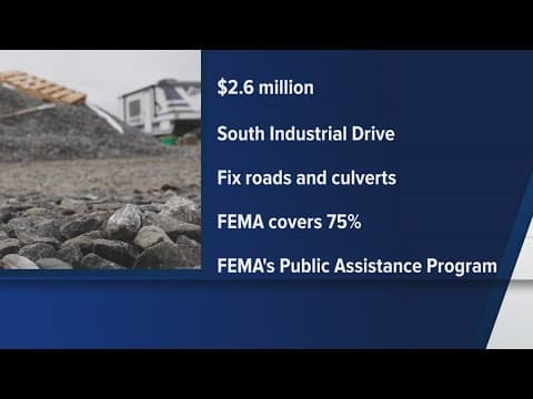 Erwin to get $2.6M for Helene-related flood recovery