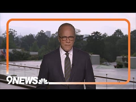 Lester Holt hosts final broadcast show