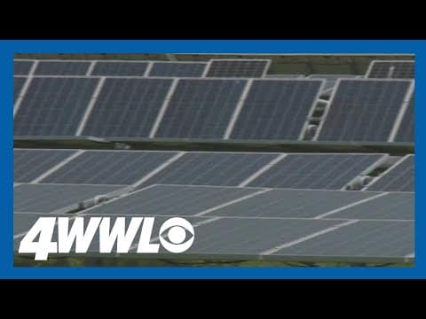 Entergy New Orleans' Solar Station - a look at the future of energy in the city?
