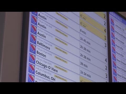 Hundreds of flights delayed at Dallas Love Field amid telecoms issue, officials say