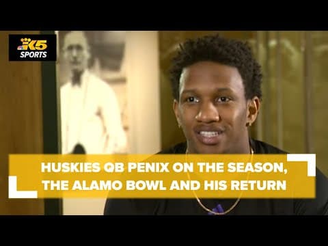 Huskies QB Penix on the season, Alamo Bowl, and coming back