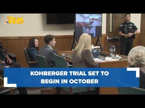Judge rules that Bryan Kohberger murder trial will happen in October