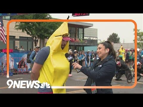 54,000 runners participate in 2025 Bolder Boulder, including these guys dressed as bananas