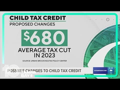 Child tax credit increase part of proposed tax deal