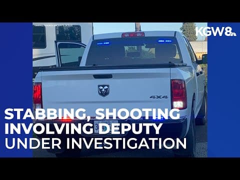 Multiple people stabbed before shooting involving a deputy in Sheridan