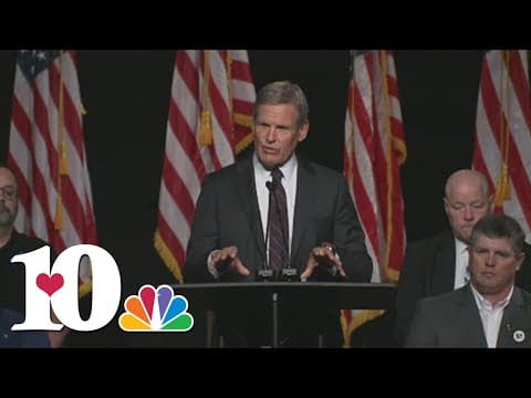 'He is a hero' | Gov. Bill Lee honors fallen BCSO Deputy Greg McCowan