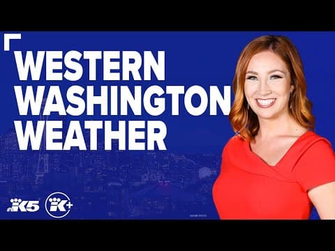 Temperatures drop early in the week, warm up over the weekend | KING 5 Weather Extended Forecast