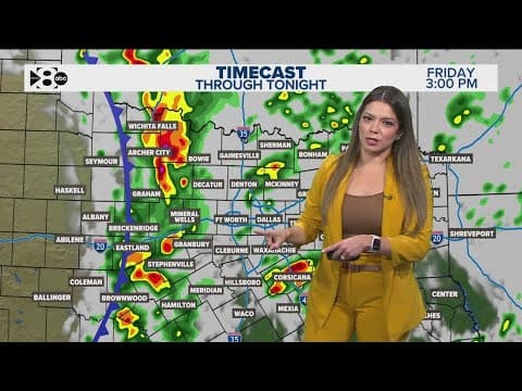DFW Weather | Scattered showers to continue through Friday, 14 day forecast