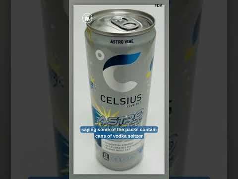 High Noon issued a recall after vodka seltzer cans were mislabeled as Celsius energy drinks.