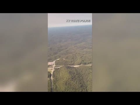 Kentucky state police search from the skies for suspect that allegedly shot people on interstate