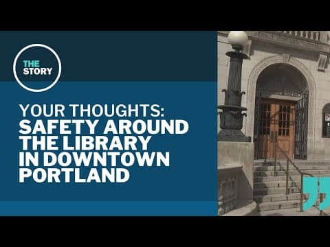 Who's responsible for safety around the Multnomah County Central Library? | Your Thoughts