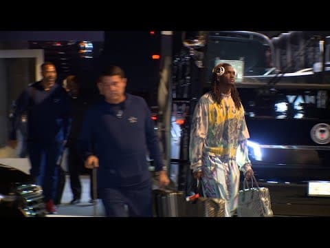 Dallas Cowboys arrive home after big win in Cleveland