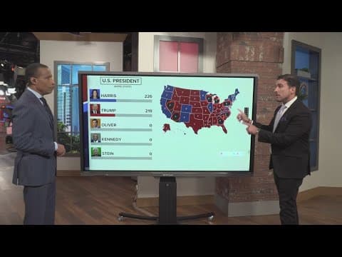 Here are the key battleground states we'll be watching in the presidential race