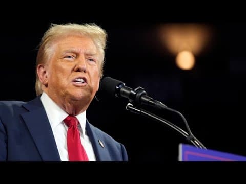 Donald Trump pledges change regarding migrants calling Election Day 'liberation day in America'