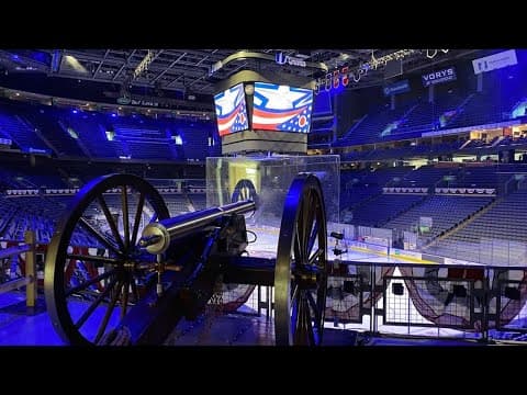 Columbus Blue Jackets to celebrate 25th season during home opener