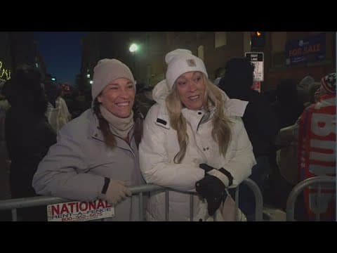 Hours away from Trump's swearing-in ceremony