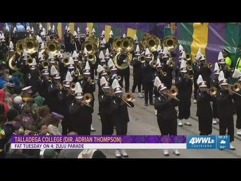 Talladega College marches with Zulu