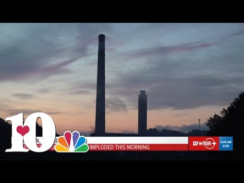 WATCH: TVA demolishes Bull Run smokestacks in Claxton