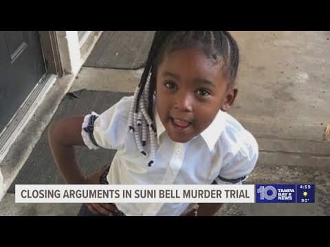 Closing arguments delivered at trial for 5 men charged with killing a 4-year-old Tampa girl